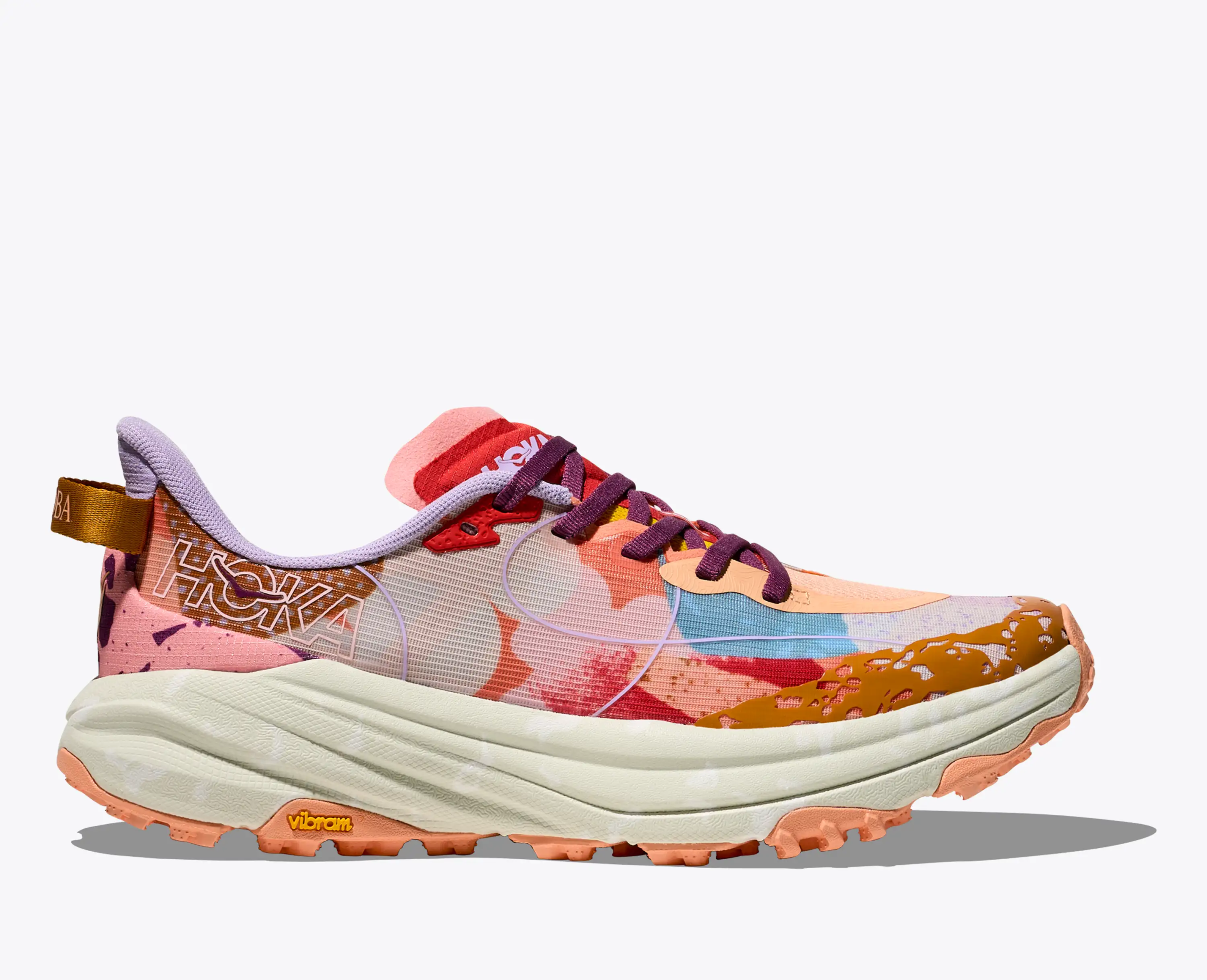 Cadmium Orange / Whisper Green